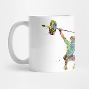 Male weightlifter Mug